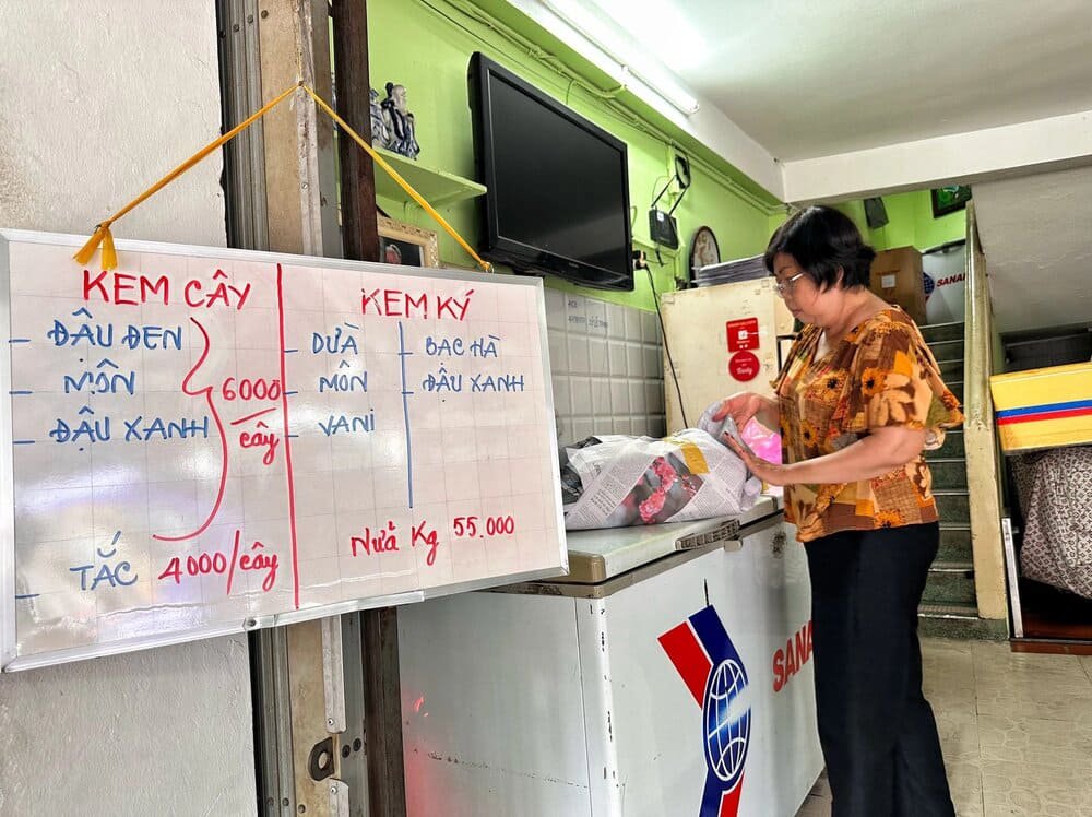 Kem Vi Bổn – hương vị tuổi thơ gắn bó với người Sài Gòn