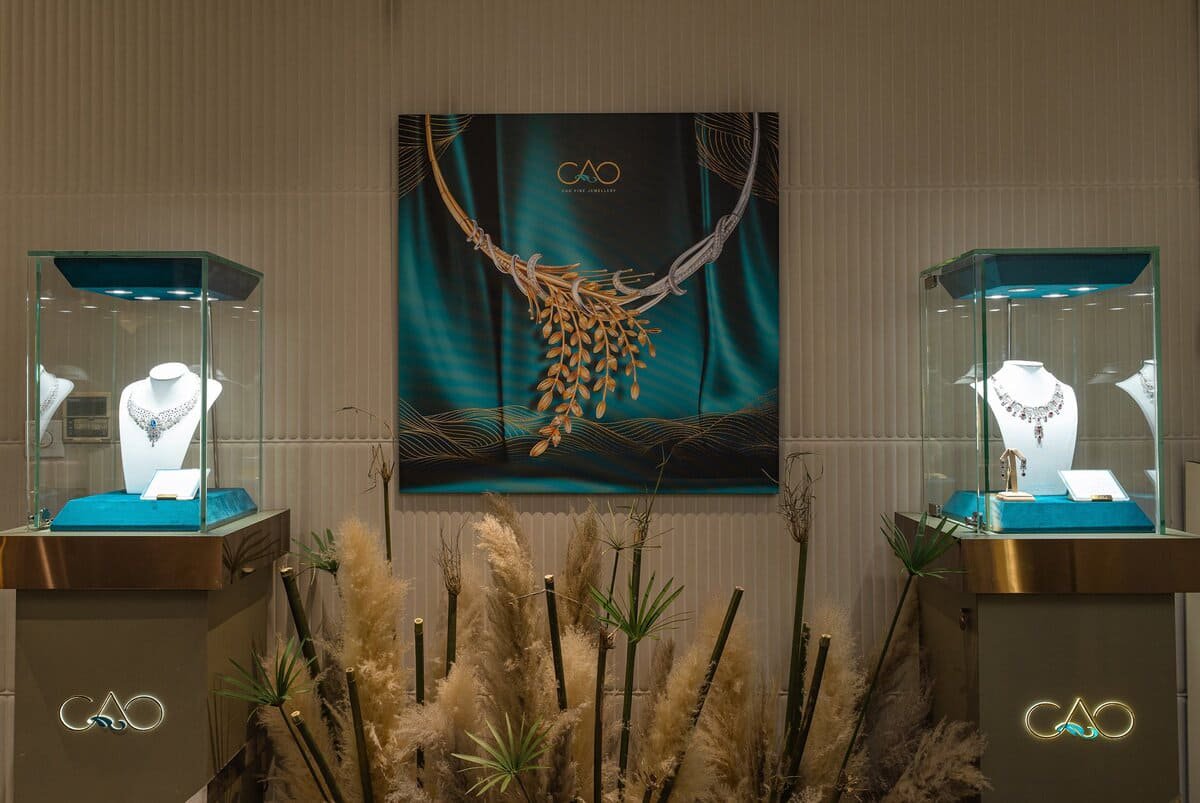 Khoảnh khắc giao thoa giữa nghệ thuật và sáng tạo, tôn vinh vẻ đẹp kết nối của CAO Fine Jewellery.