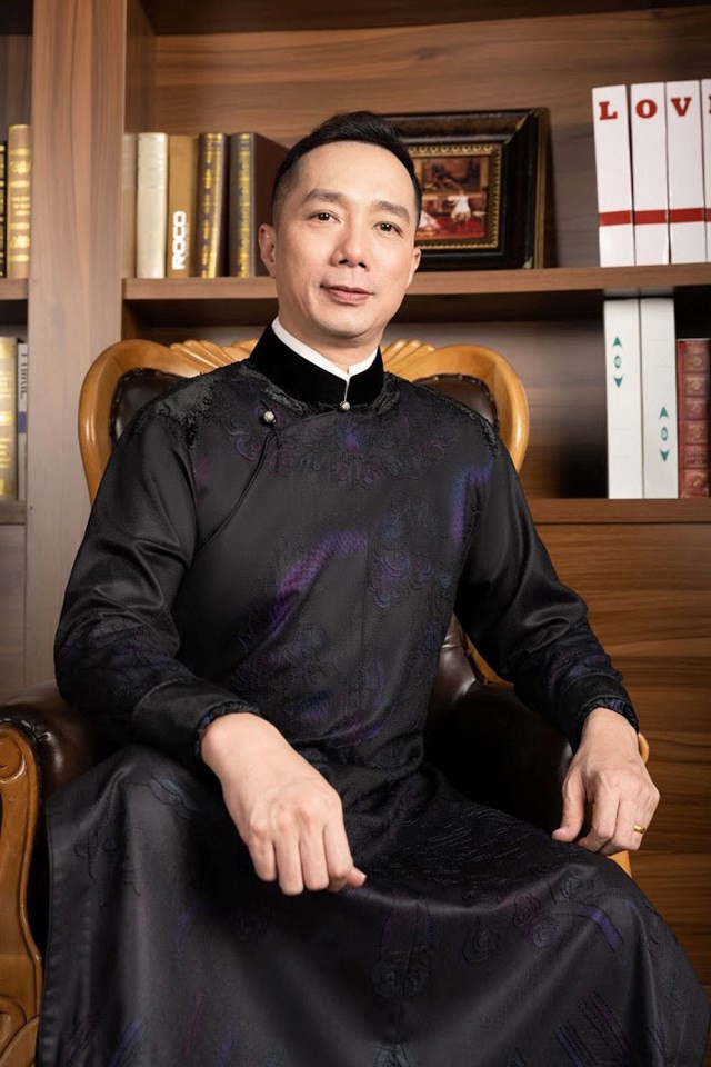 Hinh anh Áo dài thầy đồ: Tà áo mang mùi hương của mực mài và đạo học Việt 30