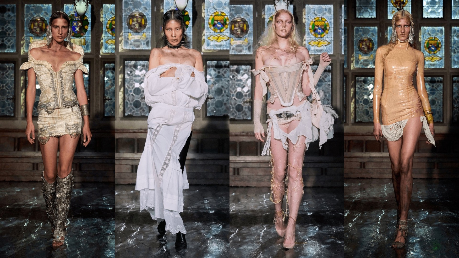 Hinh anh Vẻ đẹp lấm lem từ bùn đất trong thời trang và làm đẹp 1