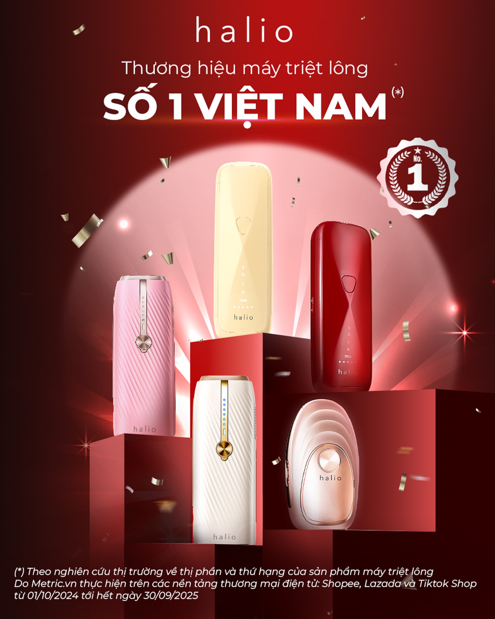 Máy triệt lông Halio