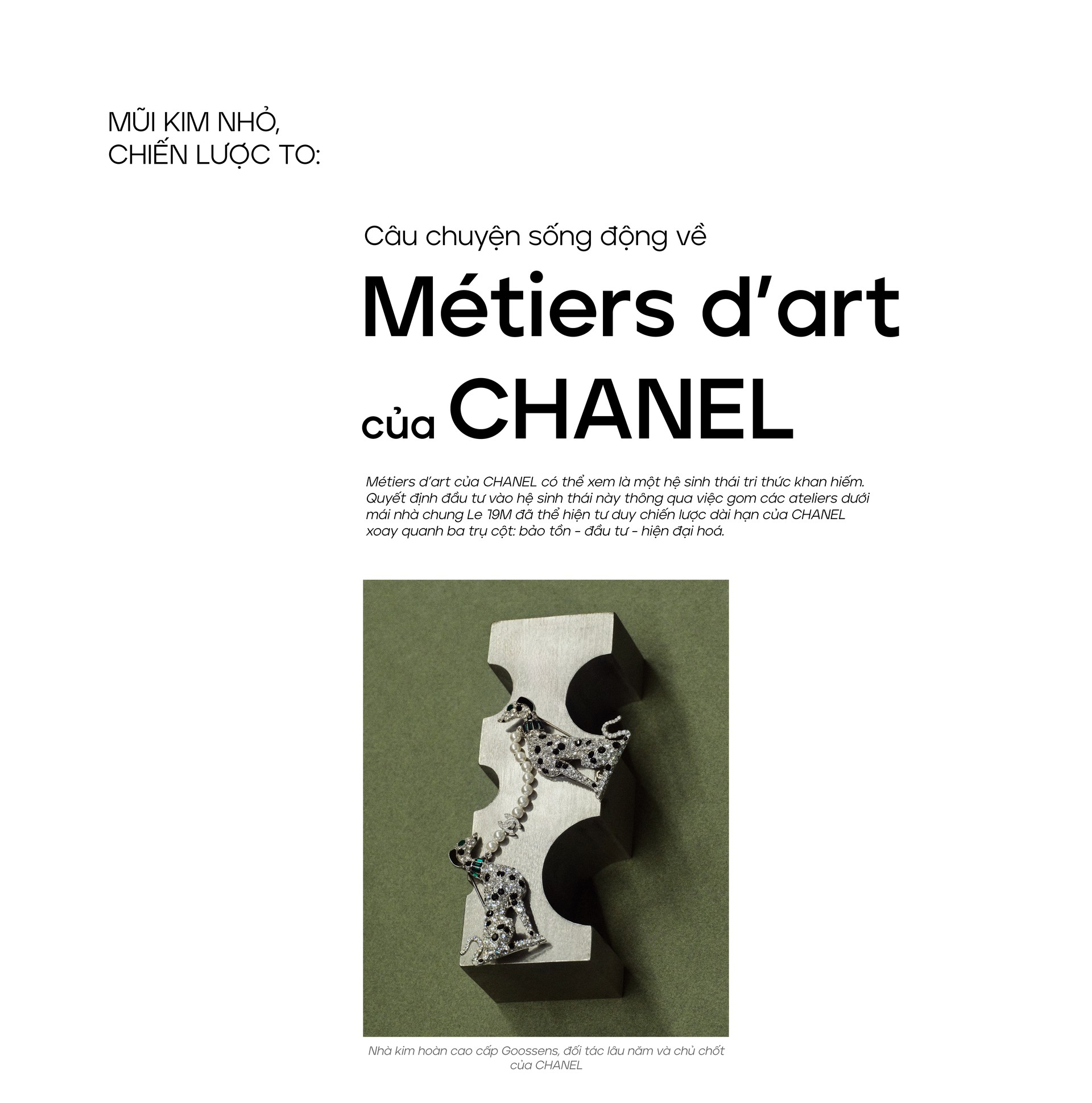 Hinh anh Mũi kim nhỏ, chiến lược to: Câu chuyện sống động về Métiers d’art của CHANEL 1