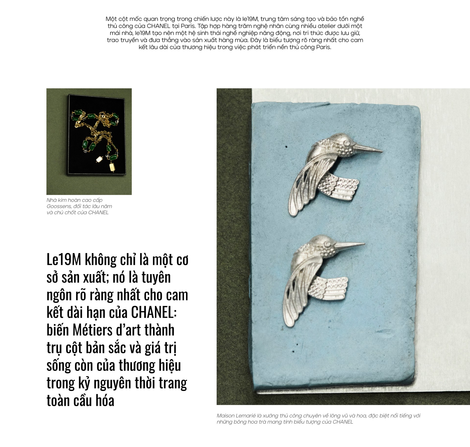 Hinh anh Mũi kim nhỏ, chiến lược to: Câu chuyện sống động về Métiers d’art của CHANEL 7