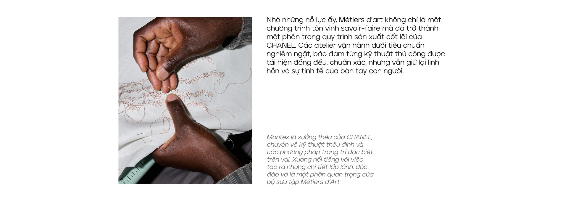 Hinh anh Mũi kim nhỏ, chiến lược to: Câu chuyện sống động về Métiers d’art của CHANEL 9