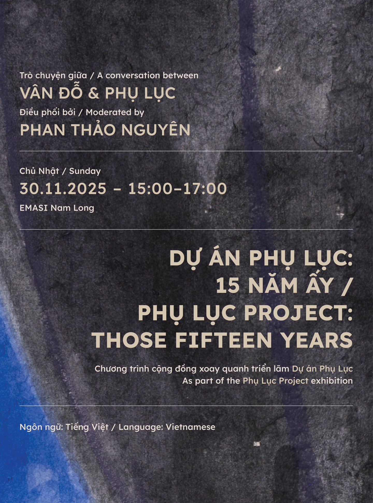 12 sự kiện nghệ thuật tháng 12: Dự án Phụ lục 15 năm ấy