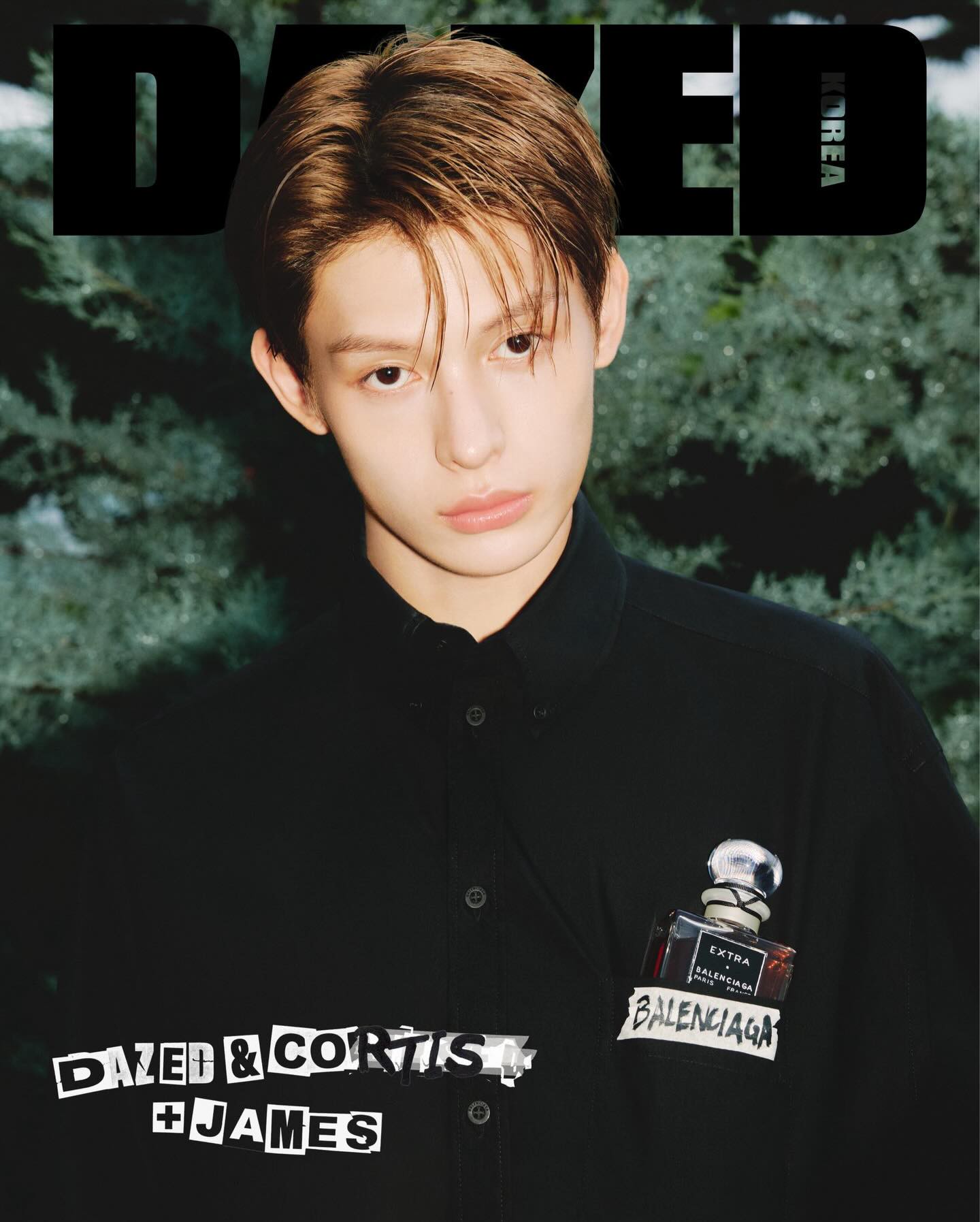 JAMES CORTIS phủ sóng trên loạt bìa tạp chí thời trang như DAZED Korea Winter 2025 