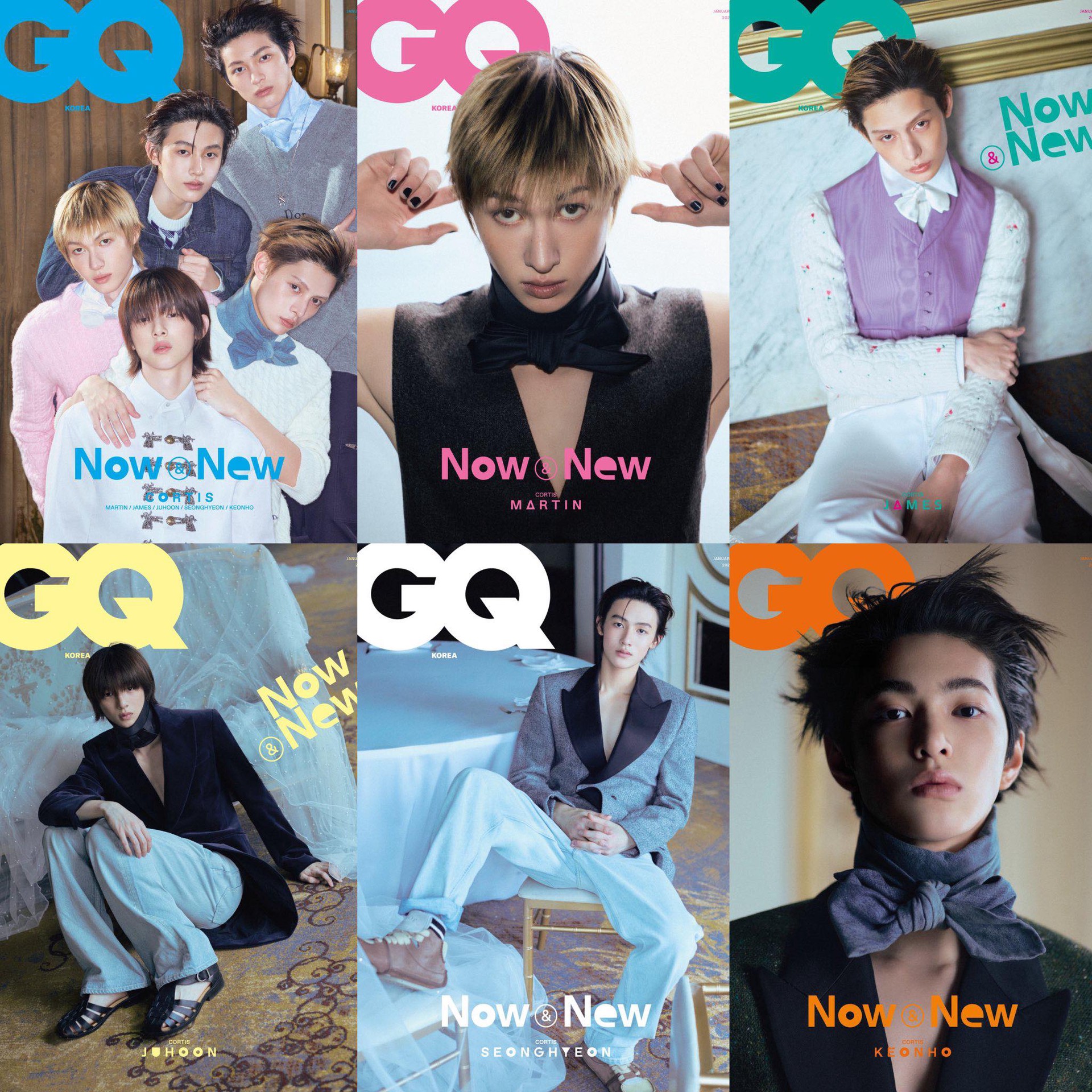 CORTIS phủ sóng trên loạt bìa tạp chí thời trang lớn như GQ Korea January 2026, Dior Men