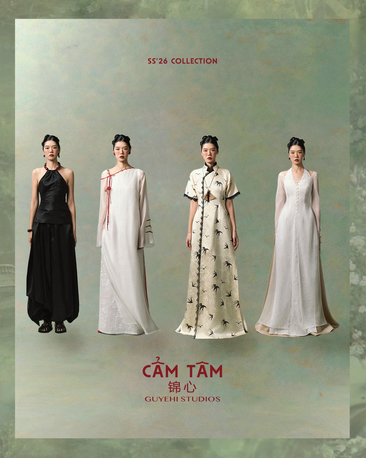 BST “Cẩm Tâm”, Guyehi Studios lấy cảm hứng từ thành ngữ “cẩm tâm tú khẩu”