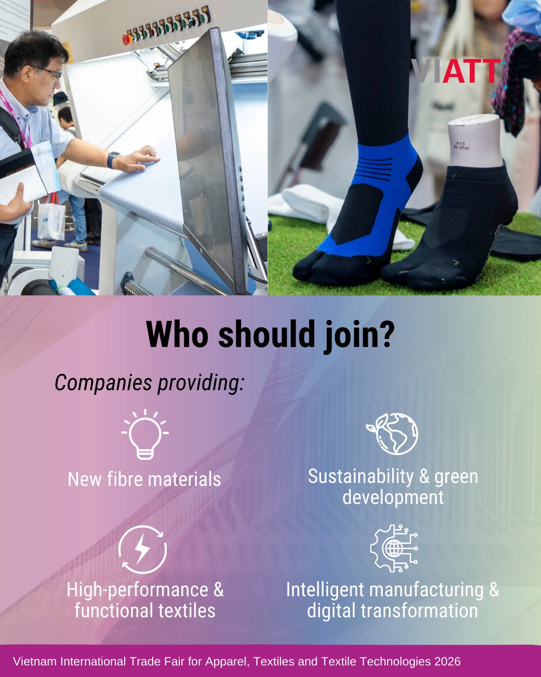 Innovation & Digital Solutions Zone: Kỷ nguyên số và bước tiến công nghệ dệt may