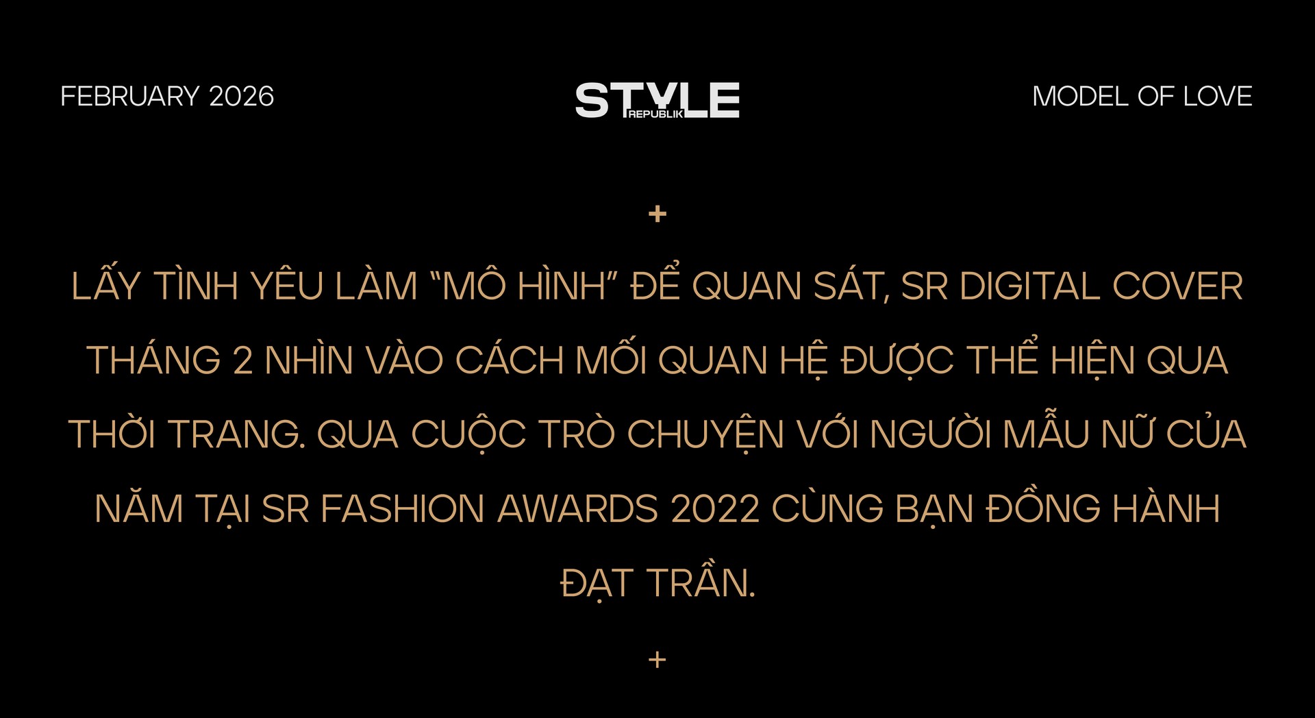 Hinh anh SR Digital Cover February Issue: Model of love 3