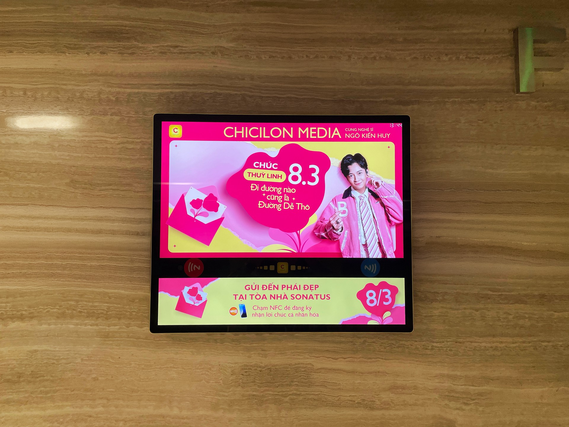 Hinh anh Chiến dịch 8/3 của Chicilon Media: Khi lời chúc được “gọi tên” ngoài đời thực 3