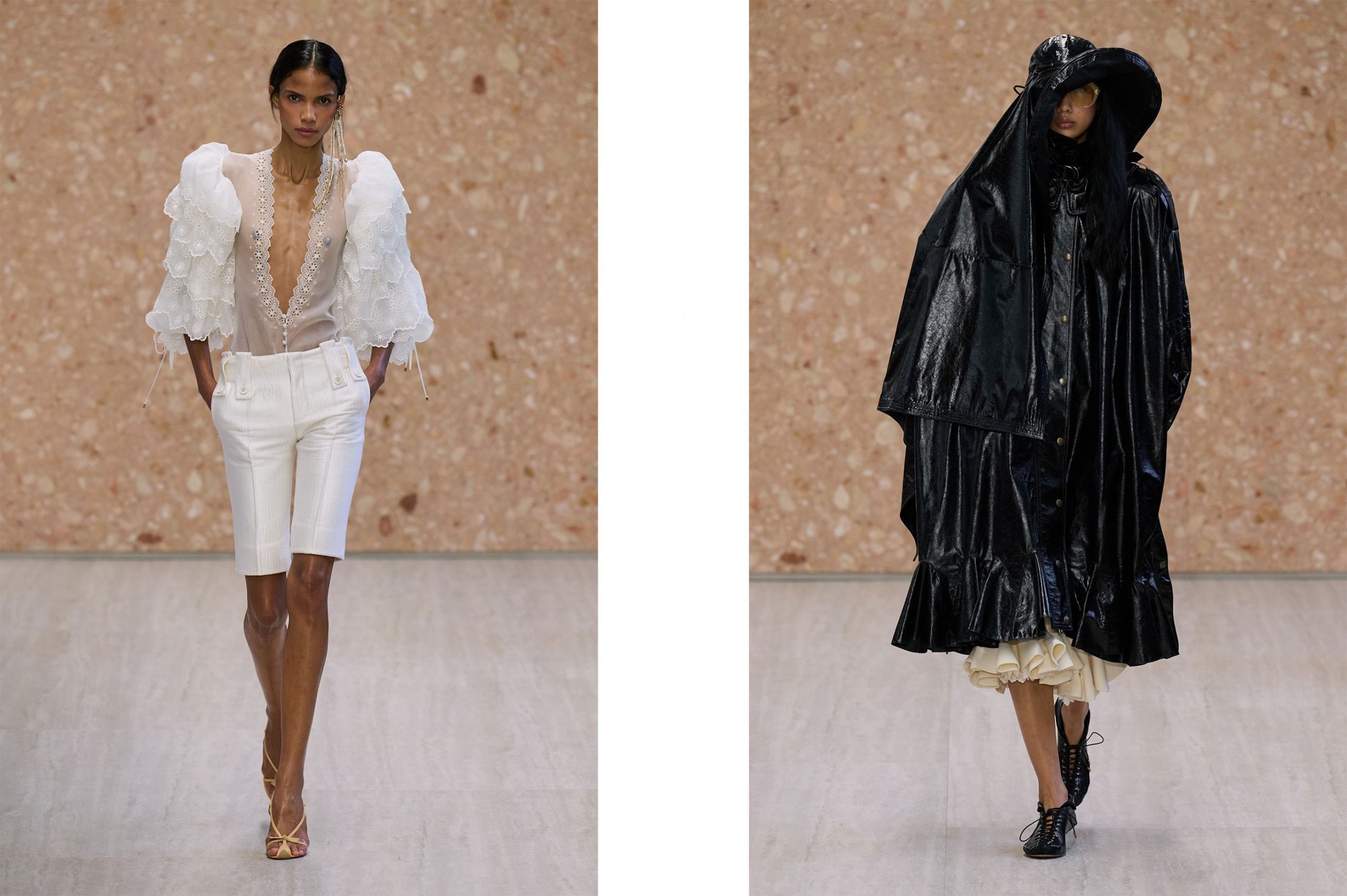 Hinh anh Chloé Xuân Hè 2027: “Boho đi vào thành thị” 3