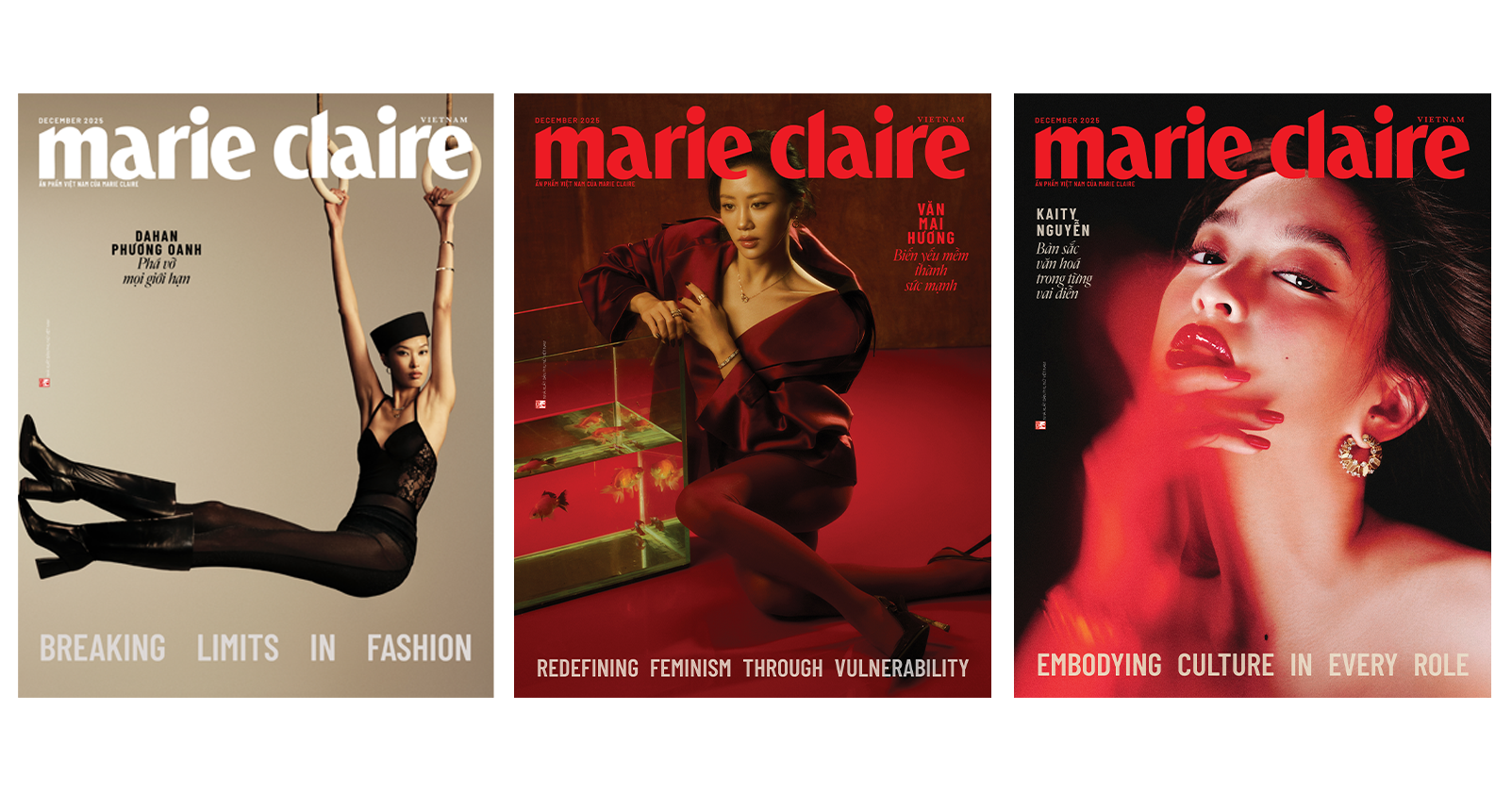 Marie Claire Vietnam ra mắt ấn phẩm đầu tiên: December 2025 Issue